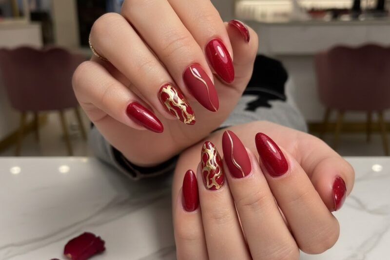 Hot Right Now: 10 Red Nail Designs Everyone’s Asking For