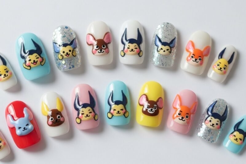 Why Everyone Is Obsessed With These 15 Affordable Labubu Nail Looks